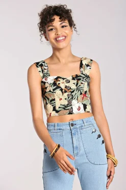 Clearance Adelaida Crop Top Women Crop Tops