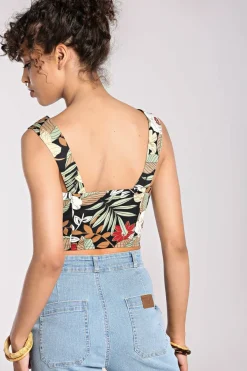 Clearance Adelaida Crop Top Women Crop Tops