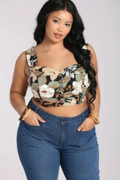 Clearance Adelaida Crop Top Women Crop Tops