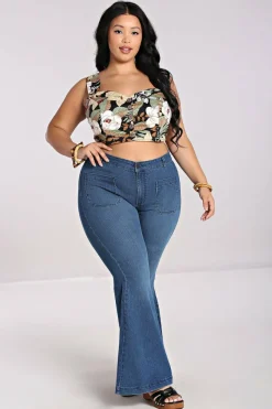 Clearance Adelaida Crop Top Women Crop Tops