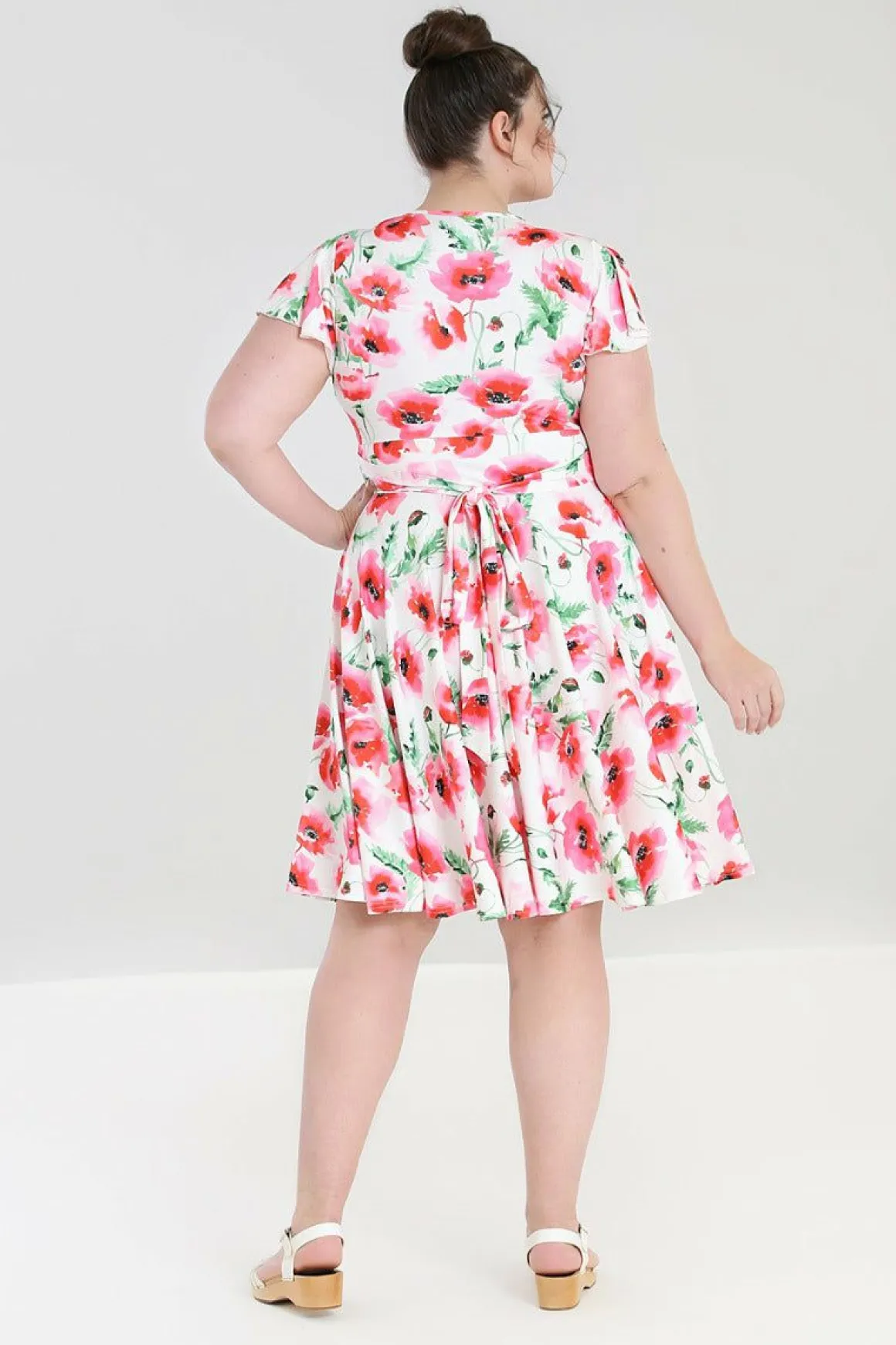 Flash Sale Aquarelle Dress Plus Size Women Knee Dresses