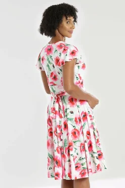 Flash Sale Aquarelle Dress Plus Size Women Knee Dresses