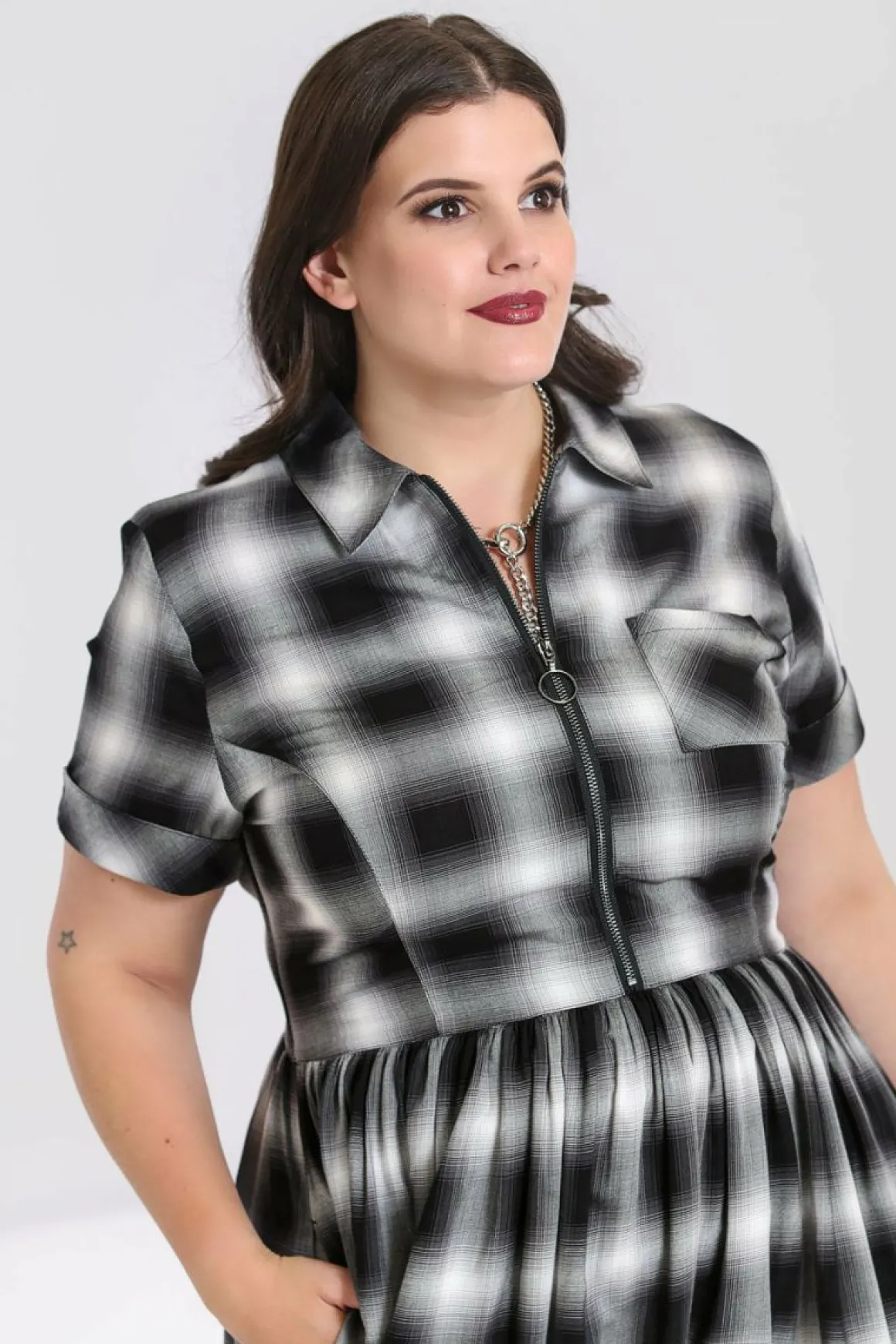 Fashion Avril Mid Dress Women Knee Dresses