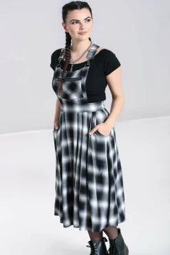 Cheap Avril Pinafore Dress Women Midi Dresses