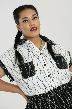 Store Barbed Wire Shirt Women Shirts