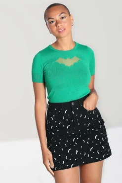 Hot Bat Mini Skirt Women Skirts