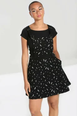 Sale Bat Pinafore Dress Women Mini Dresses