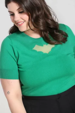Sale Bat Top Women Knitted Tops