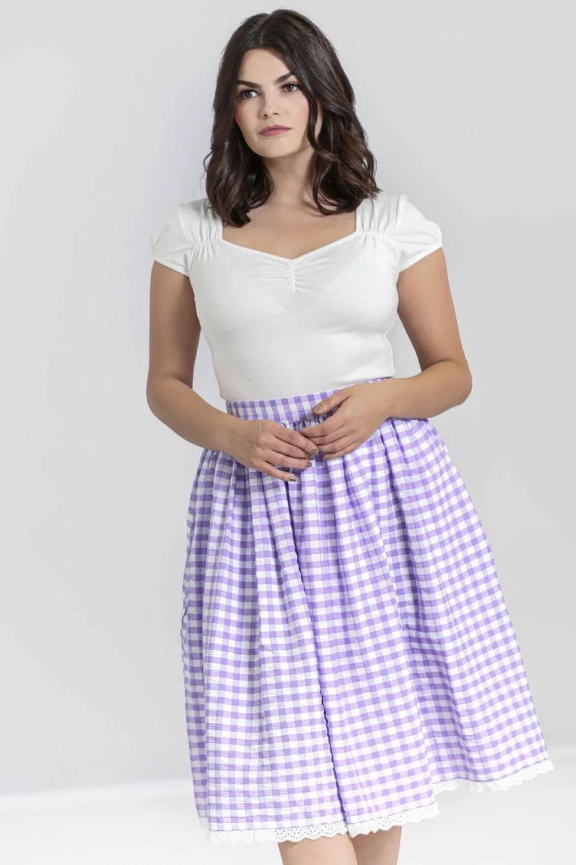 Shop Bb 50'S Skirt Women Midi Skirts