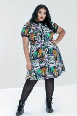 Sale Be Afraid Mini Dress Women Mini Dresses