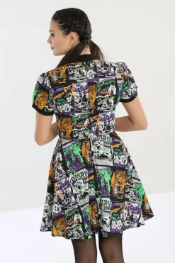 Sale Be Afraid Mini Dress Women Mini Dresses