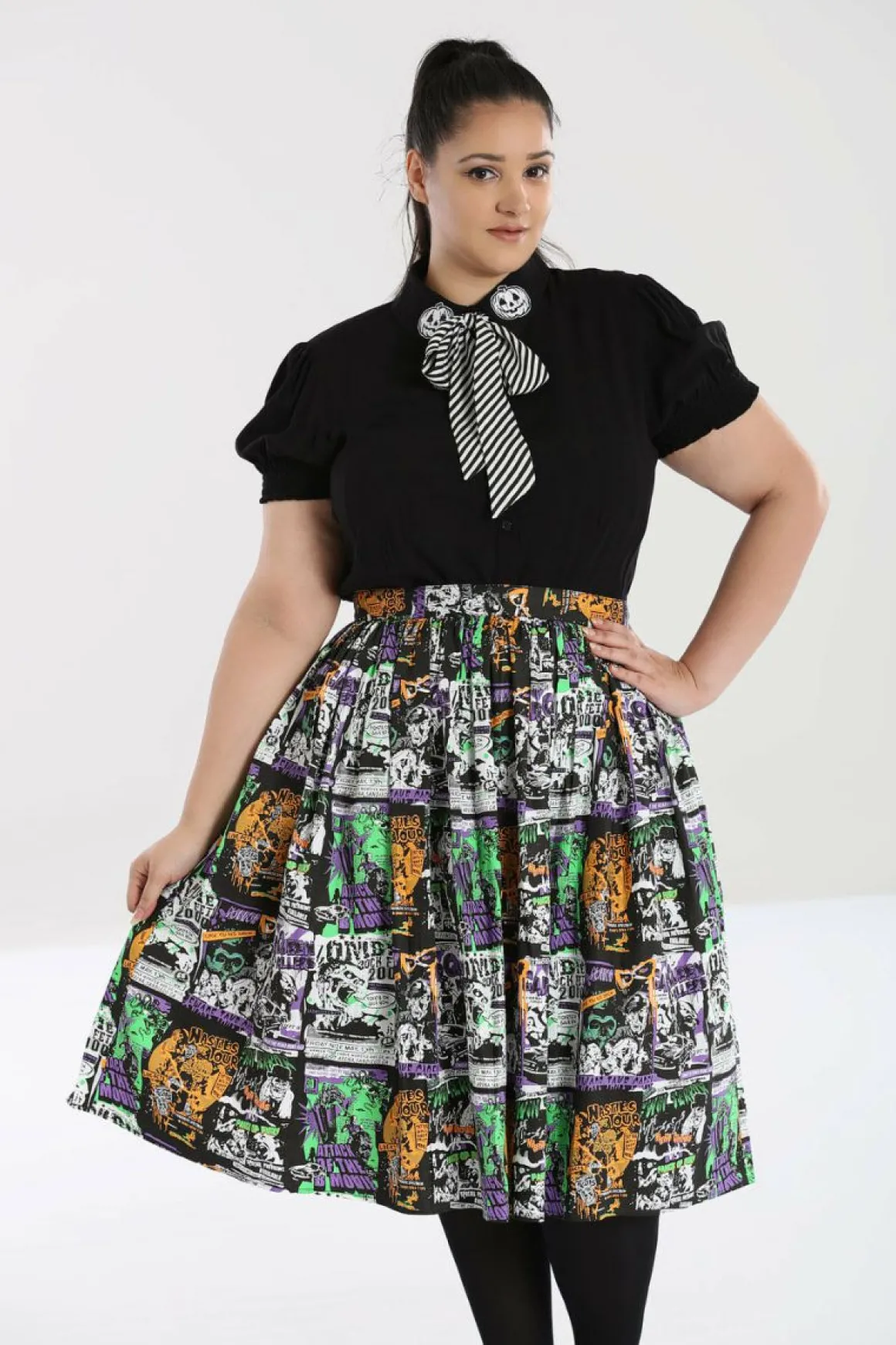Discount Be Afraid 50'S Skirt Women Midi Skirts