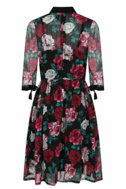 Flash Sale Bed Of Roses Dress Women Knee Dresses