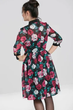 Flash Sale Bed Of Roses Dress Women Knee Dresses