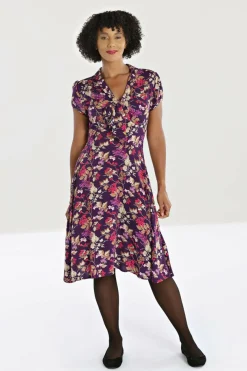 Clearance Berry Crush Dress Women Midi Dresses