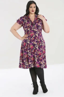 Clearance Berry Crush Dress Women Midi Dresses