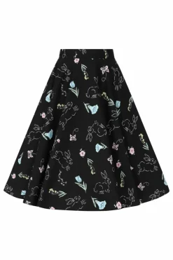 Fashion Binky 50S Skirt Women Midi Skirts