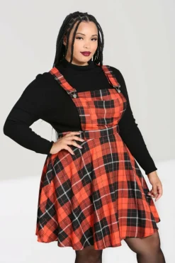 Sale Clementine Pinafore Dress Women Mini Dresses