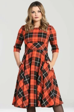 Store Clementine 50'S Dress Women Midi Dresses