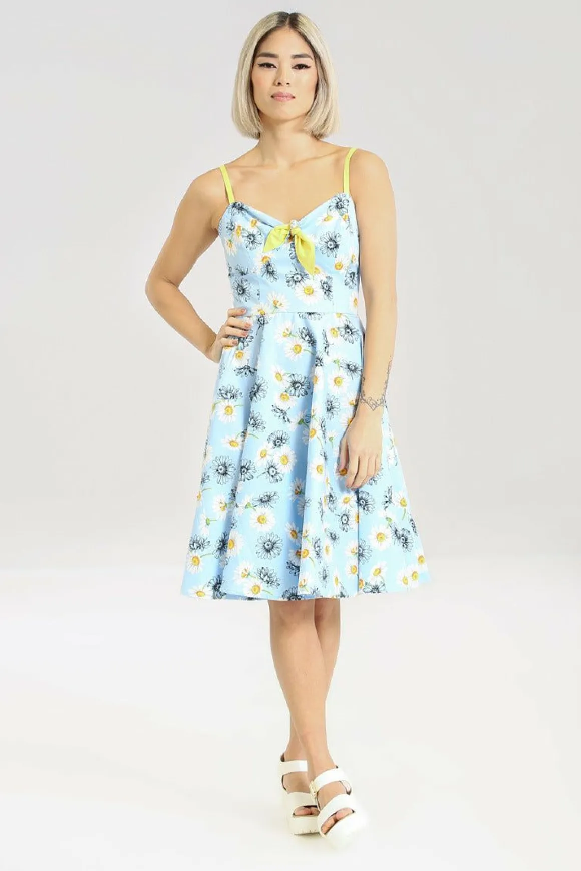 Cheap Daisy Mid Dress Women Knee Dresses