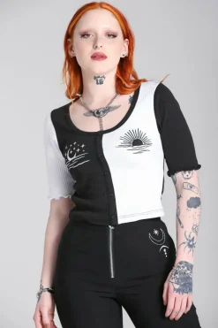 Best Dark Light Top Women Knitted Tops