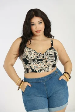 Outlet Dominique Crop Top Women Crop Tops