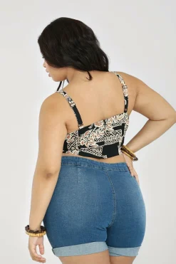 Outlet Dominique Crop Top Women Crop Tops