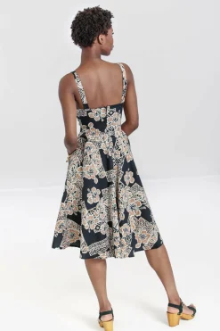 Best Sale Dominique 50'S Dress Women Midi Dresses