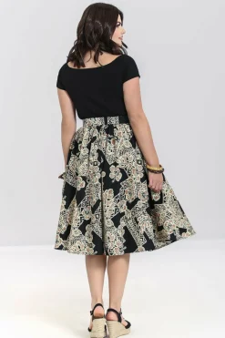 Clearance Dominique 50'S Skirt Women Midi Skirts
