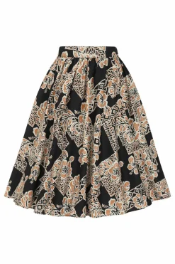 Clearance Dominique 50'S Skirt Women Midi Skirts