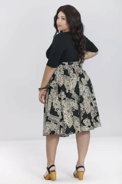 Clearance Dominique 50'S Skirt Women Midi Skirts
