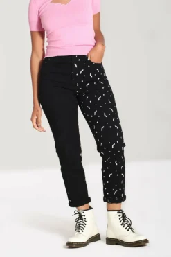 Hot Duo Bat Jeans Women Blouses