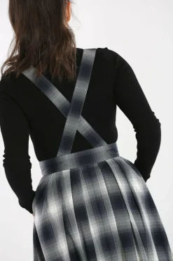 Outlet Eddystone Pinafore Skirt Women Midi Skirts