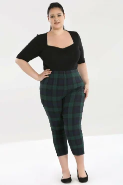 Fashion Evelyn Cigarette Trousers Women Trousers