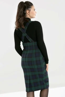 Fashion Evelyn Pinafore Skirt Women Knee Skirts