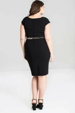 Sale Feline Pencil Dress Women Knee Dresses