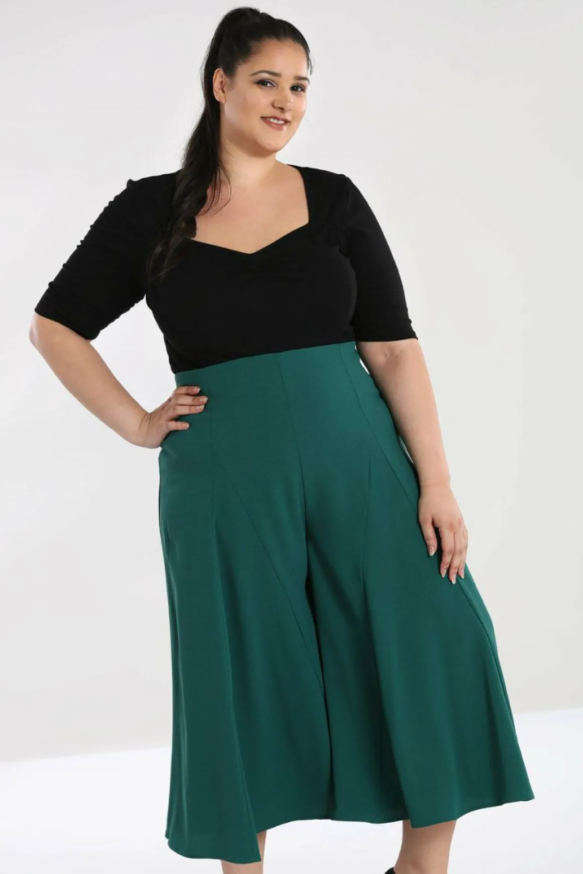 Cheap Godet Culottes Women Culottes