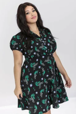 Fashion Good Luck Mid Dress Women Knee Dresses