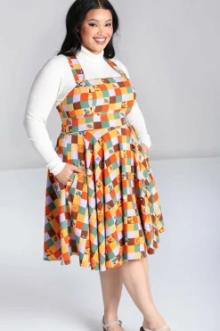 Flash Sale Hawthorn Pinafore Dress Women Midi Dresses