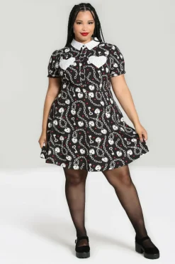 Hot Heart Lock Mini Dress Women Mini Dresses