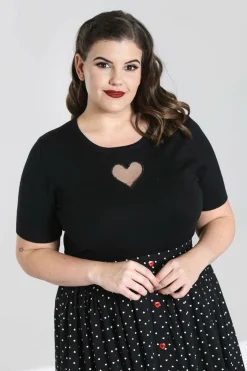 Clearance Heart Top Women Knitted Tops