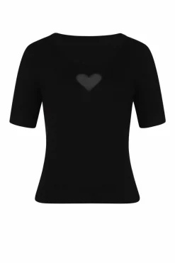 Clearance Heart Top Women Knitted Tops