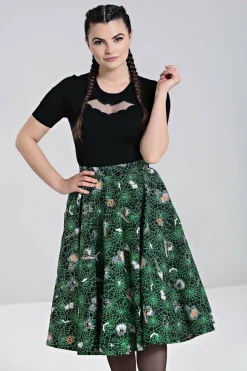 Hot Hex 50'S Skirt Women Midi Skirts