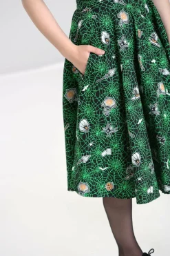 Hot Hex 50'S Skirt Women Midi Skirts