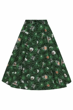 Hot Hex 50'S Skirt Women Midi Skirts