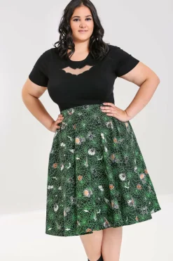 Hot Hex 50'S Skirt Women Midi Skirts