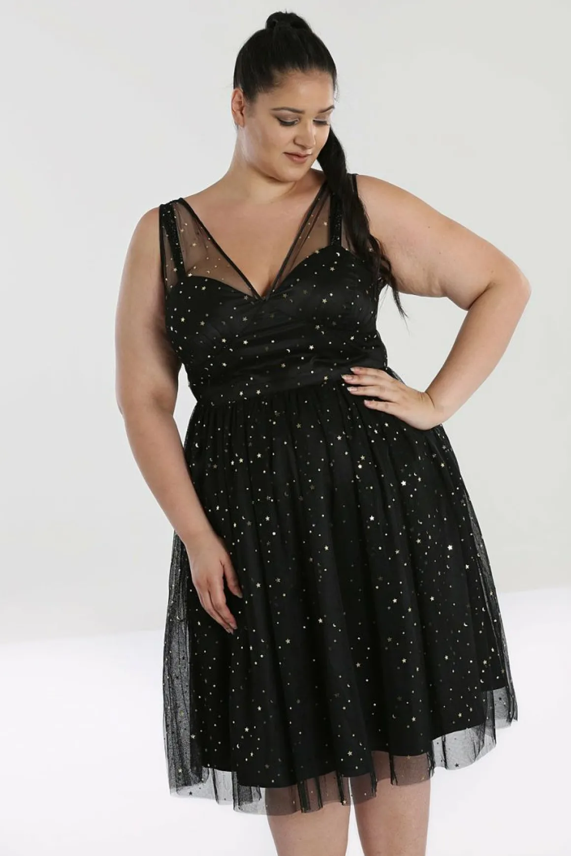 Sale Infinity 50'S Dress Women Midi Dresses