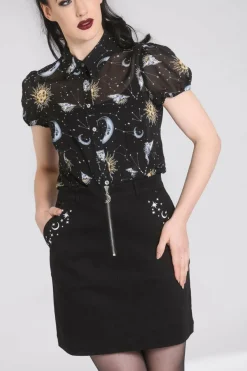 Online Interstellar Mini Skirt Women Mini Skirts