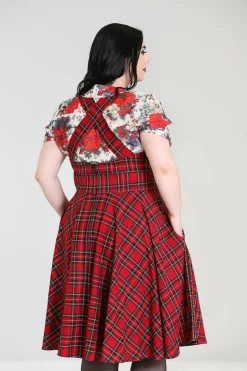 Fashion Irvine Pinafore Dress Women Midi Dresses