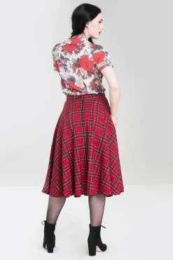 Hot Irvine 50'S Skirt Women Midi Skirts